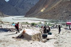 
Ali Waiting For Rest Of Crew At Jhola Campsite
